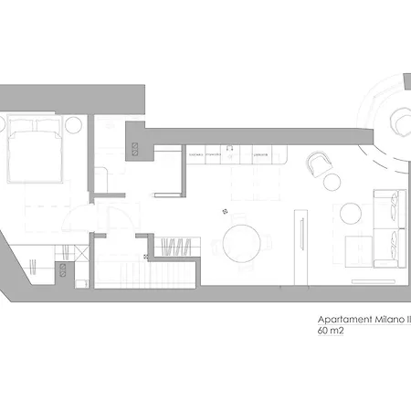 Sanhaus - Milano - Z Klimatyzacja 3 Minuty Od Plazy Apartman Sopot